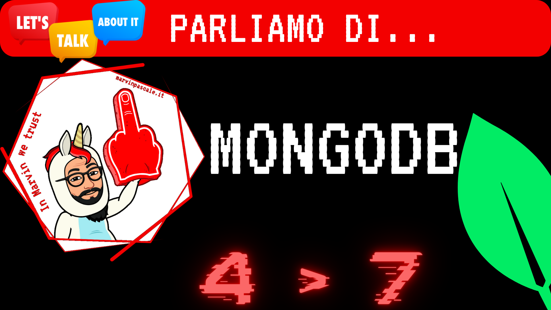Parliamo di... MongoDB